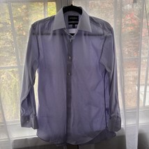 Bonobos Shirt Adult Medium Slim Fit Blue Long Sleeve Button Up Mens 15 1/2 - £14.97 GBP