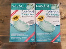 Navage Eucalyptus Salt Pods 60 pods in sealed boxes - £70.06 GBP