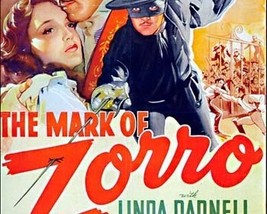 The Mark Of Zorro, 1940, Colourised Version - £15.77 GBP