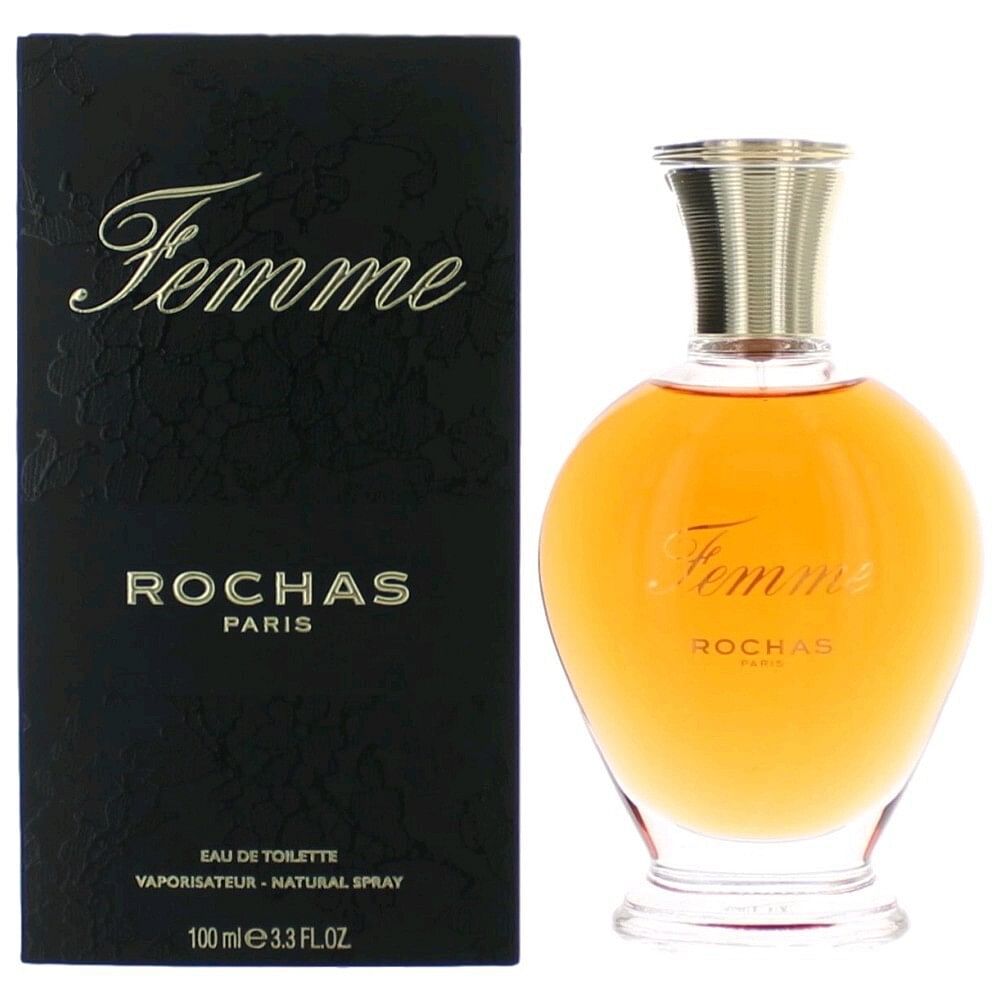 Femme by Rochas, 3.3 oz Eau De Toilette Spray for Women - $67.76