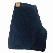 The Foundry Cargo Shorts Mens Sz W52 Extender Waistband Stretch Outdoor NWT Blue - £18.94 GBP