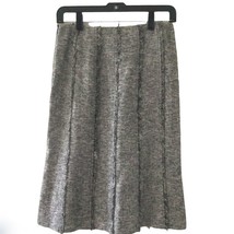 The Limited Vintage 90s Women&#39;s Pencil Skirt Size 0 Fringe Lined Gray - £24.50 GBP