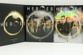 Heroes Season 1-3 DVD Set Very Good Used Condition Watched once &amp; stored... - $5.19