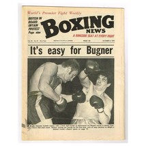 Boxing News Magazine October 9 1970 mbox3421/f Vol.26 No.41 It&#39;s easy for Bugner - £2.92 GBP