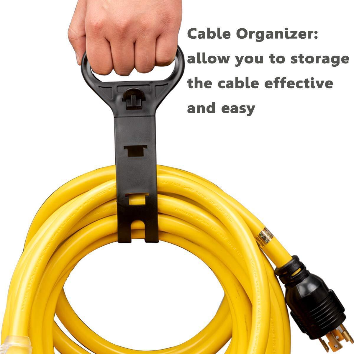 Yodotek 40FT Heavy Duty Generator Locking Power Cord NEMA L14-30P/L14-30R4 Pr... Item image 5