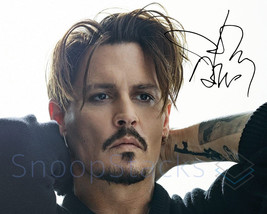 Johnny Depp Signed 8x10 Glossy Photo Autographed RP Poster Print Photo - £13.31 GBP