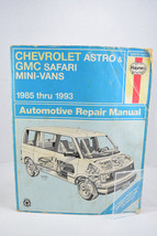 Haynes Repair Manual 24010 Chevrolet Astro GMC Safari Mini-Vans 1985-1993 - £6.60 GBP