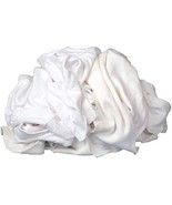 Buffalo Industries (10521) White Recycled T-Shirt Cloth Rags - 1 lb. bag - £15.02 GBP