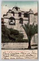 The Bells Of San Gabriel Mission California 1908 Postcard W27 - $4.95