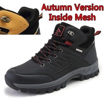 SURGUT Men Casual Boots British Style Comfortable Men Fashion Walking Shoes Warm - £59.96 GBP