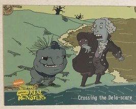 Aaahh Real Monsters Trading Card 1995  #25 Crossing The Dela Scare - £1.55 GBP