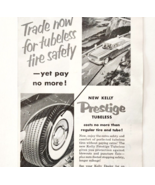 1955 Kelly Springfield Tires Prestige Advertisement Vintage Automobilia ... - $371.09 MXN
