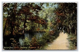 Raceway Horseshoe Curve Bridgeton New Jersey 1911 DB Postcard R28 - £3.12 GBP