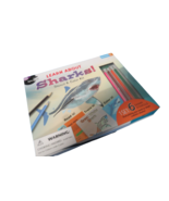 Learn About Sharks Stencil And Color Kit For Ages 8+ 2018 New In Box - £15.73 GBP