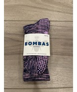 BOMBAS Women&#39;s Gripper Space Dye Purple Pink Navy Ankle Socks size Medium - $14.84