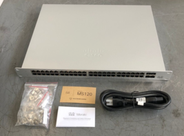 Cisco Meraki MS120-48LP-HW 48-Port PoE Managed Ethernet Switch New/Uncla... - $274.99