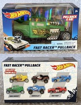 Hot Wheels Bone Shaker Fast Racer Pullback &amp; Go Green 2020, New - $15.00