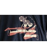 Authentic Icon Guitar T-shirt Navy Blue XL - $186.52 MXN