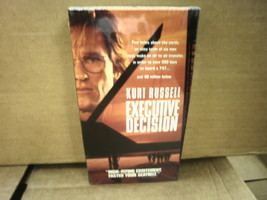 L76 EXECUTIVE DECISION KURT RUSSELL WARNER BROS. 1996 USED VHS TAPE - $3.32