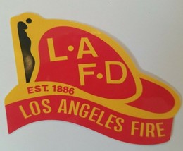 Lafd Helmet Car Window Decal Los Angeles Fire Department Sticker New - £4.44 GBP