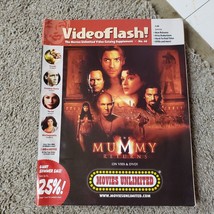 NICE Vintage VideoFlash! Mummy Movies Unlimited Video Catalog no. 46 Summer 2001 - £15.21 GBP