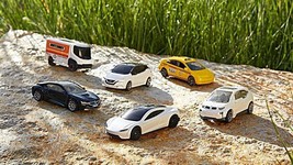 Set *5 modelos de coche – MBX Ev & Hybrid, Matchbox Scale 1:64 - $37.13