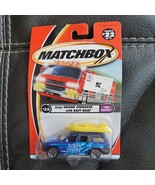 MATCHBOX 22 of 75 Blue JEEP GRAND CHEROKEE with RAFT BOAT BLUE &quot;ACTION C... - £6.71 GBP