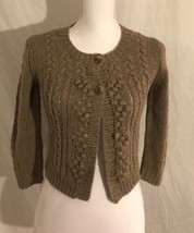 American Eagle Outfitters Sweater, Size XS, Crop, Brown - £11.98 GBP