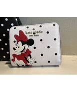 Kate Spade New York x Disney Minnie Mouse Zip Around Wallet New! - £71.14 GBP