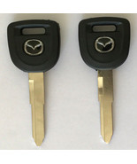 2Pcs Mazda 2 3 5 6 04-14 MZ34 MZ24RT17 Transponder Key Blank USA SELLER - £16.17 GBP