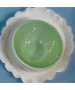 Vintage 1950’s Anchor  Fire King Green Jadeite Swirl 9” Mixing Bowl Exce... - $460.82 MXN