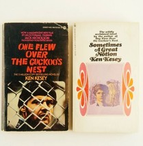 Ken Kesey Book Lot One Flew Over The Cuckoos Nest Sometimes a Great Notion