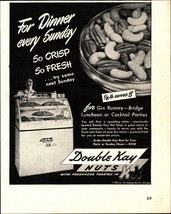 1946 Vintage ad for Double Kay Nuts retro Photo Cabinet Hot d7 - £19.27 GBP