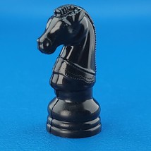 Pressman Chess Men Knight Black Hollow Staunton Replacement Game Piece 1124 - £2.38 GBP