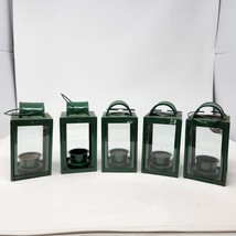 5 Vintage Green Lanterns for Candles Pacific Rim Brand - £28.09 GBP