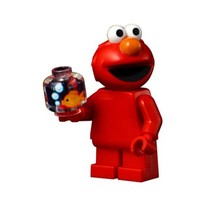Sesame Street Elmo Minifigure building blocks - £5.48 GBP