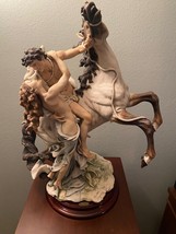 Mcm Armani Embrace Passion Filled Sculpture Cavello Italy 480-C Horse Figure Box - £1,452.38 GBP