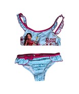 Disney Elena of Avalor 2 Pieces Bathing Suit for Girls (Sky Blue, 3 Years) - £10.19 GBP