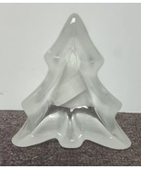 Mikasa 5&quot; Votive Candle Holder Petite Christmas Frost Tree Made in Germa... - $16.75 CAD