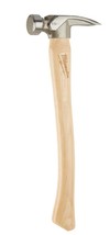 Milwaukee 19Oz Milled Face Hickory Wood Framing Hammer - £46.96 GBP