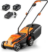 Lawnmaster Clm2413A Cordless 13-Inch Lawn Mower 24V Max With 2X4.0Ah Battery And - $215.99