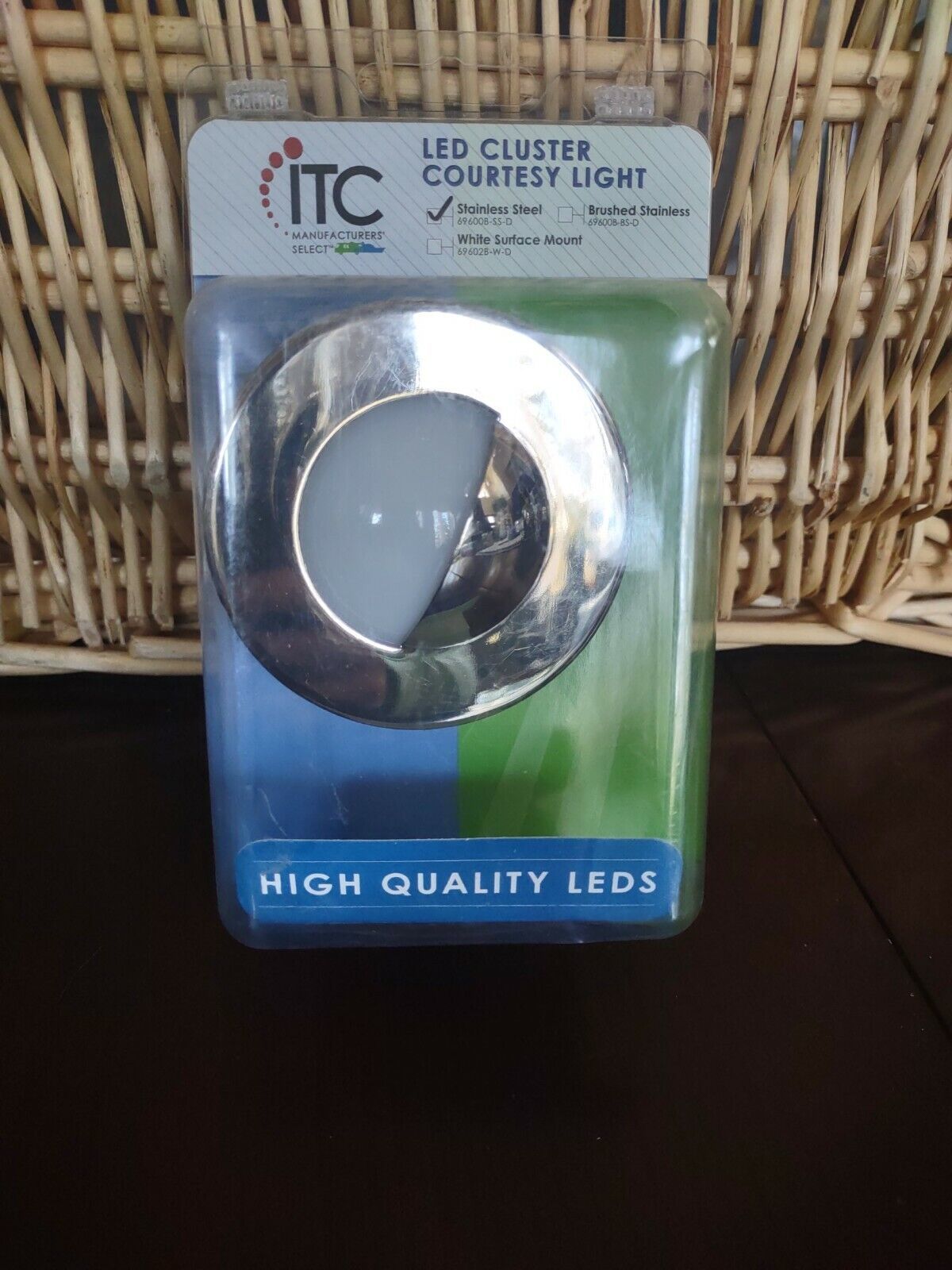 ITC 69-600B-SS-D LED Cluster Courtesy Light Stainless Steel-Brand New-SHIP N 24H