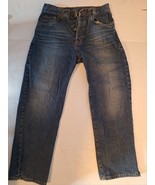 Hurley Button Fly Blue Denim Jeans Men&#39;s Size W 30, L 29 - $21.30 CAD