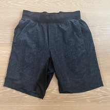 Lululemon Men&#39;s T.H.E. Short 9&quot; All Court Texture Deep Coal Black Small - $842.87 MXN