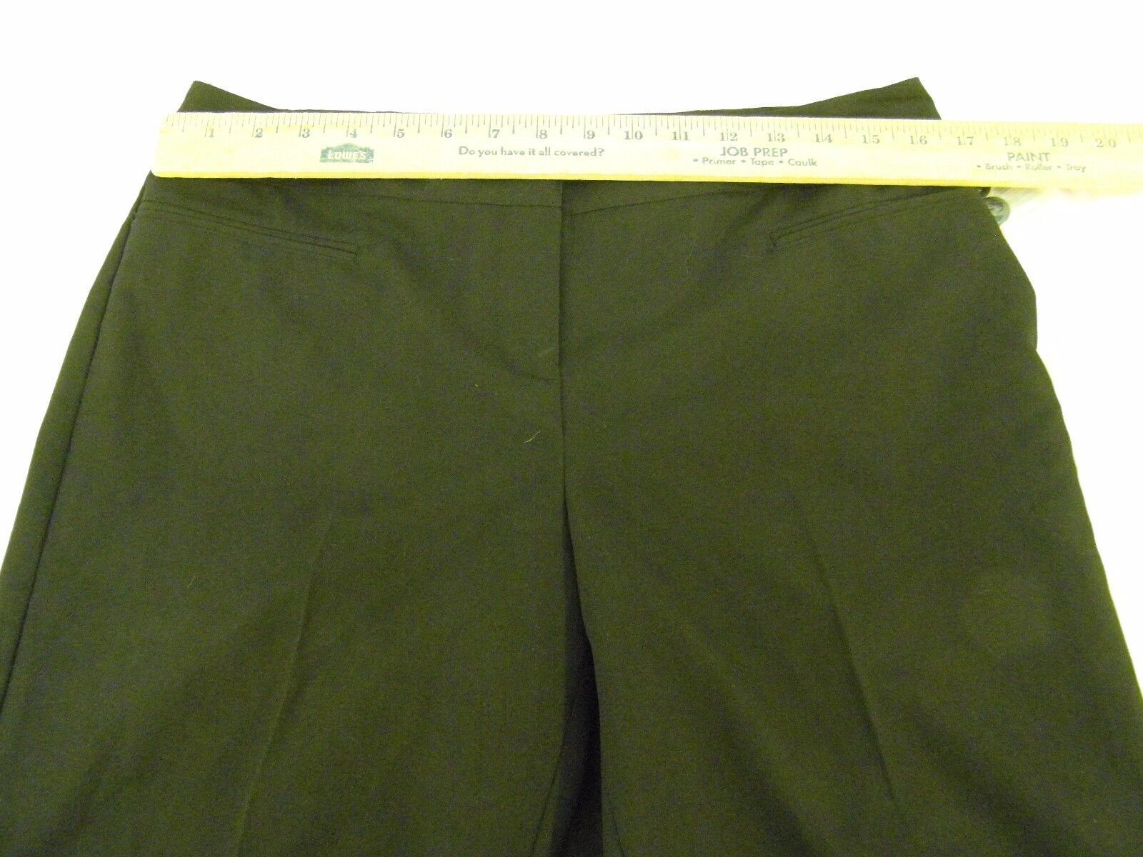 NWTs Womens International Concepts Black Polyester Blend 10 Casual Shorts - $27.86