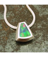 Australian opal pendant in sterling silver - $205.83 CAD