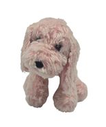 BABY GUND Puddles Puppy Dog Plush Rattle Pink RARE Lovey 5&quot; TOY 58020 - $59.40