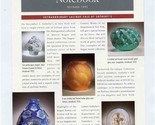Lalique Notebook October 1995 Issue Sale Sothebys Flacon Vase Hommage El... - $17.82