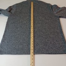Old Navy RN#54023 Men's Gray 1/4 Zip Pullover Sweatshirt Long Sleeve Size 2XL image 10