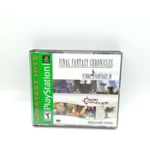Final Fantasy Chronicles (Sony PlayStation 1, 2001) PS1 CIB Chrono Trigger - £17.02 GBP
